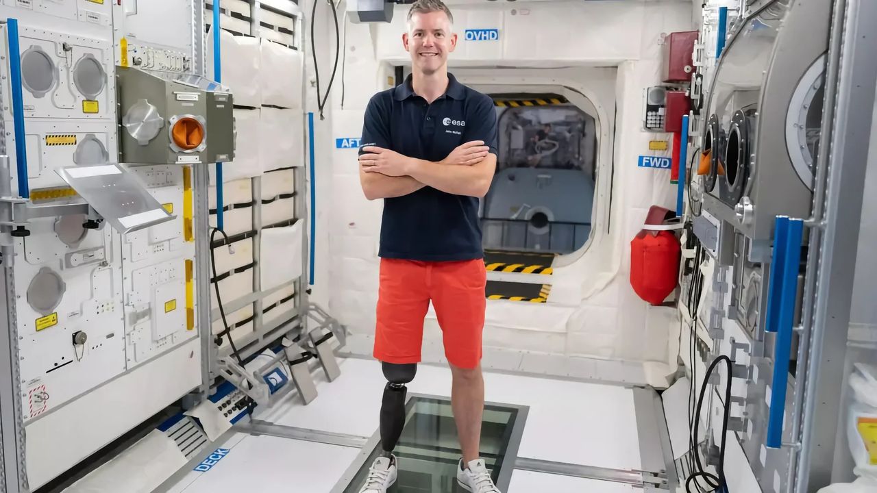 John McFall kan bli världens första parastronaut