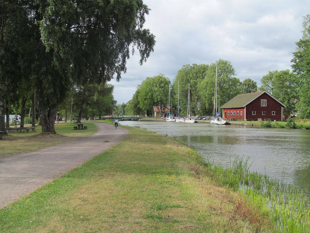 Göta Kanal har Europas bästa cykelled