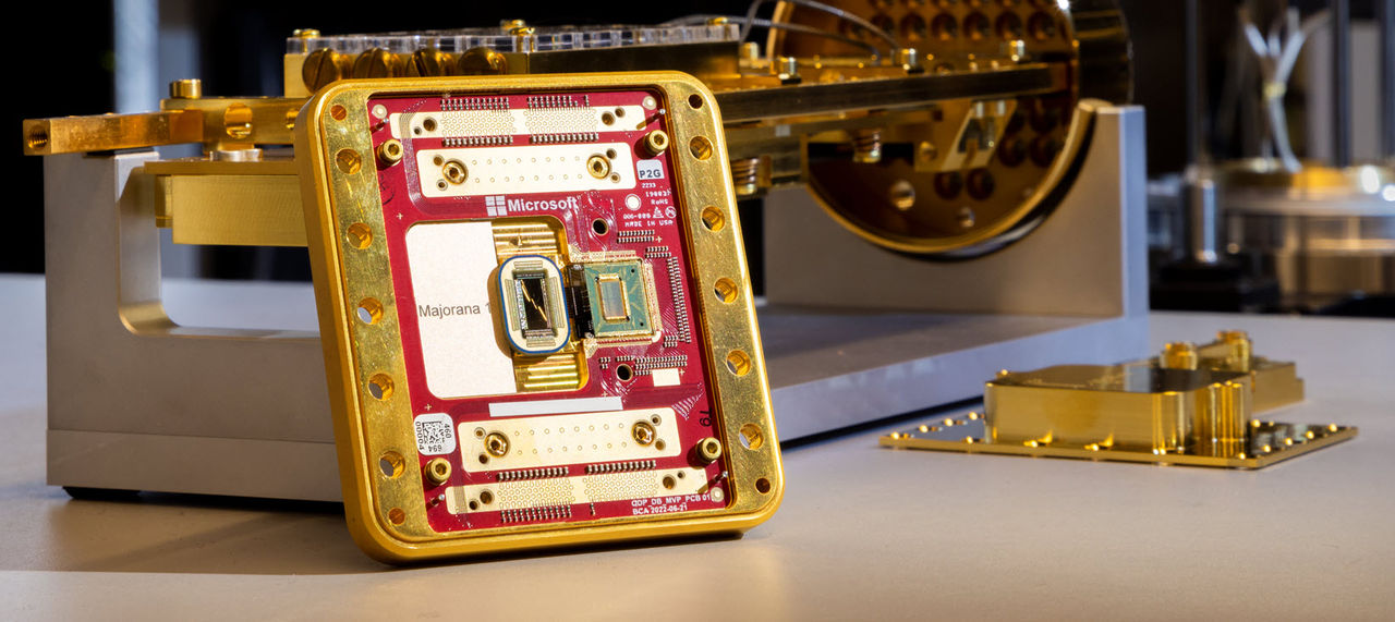 Microsoft visar upp kvantchippet Majorana 1