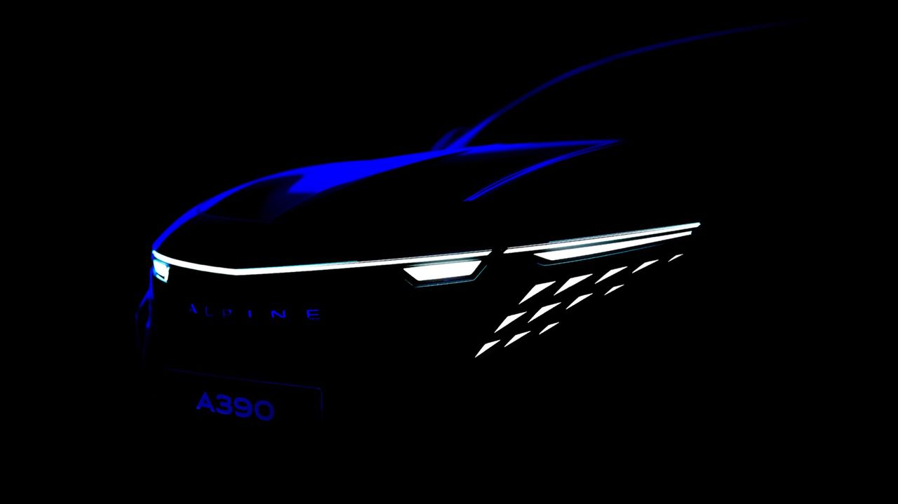 Ny teaserbild på produktionsversionen av Alpine A390