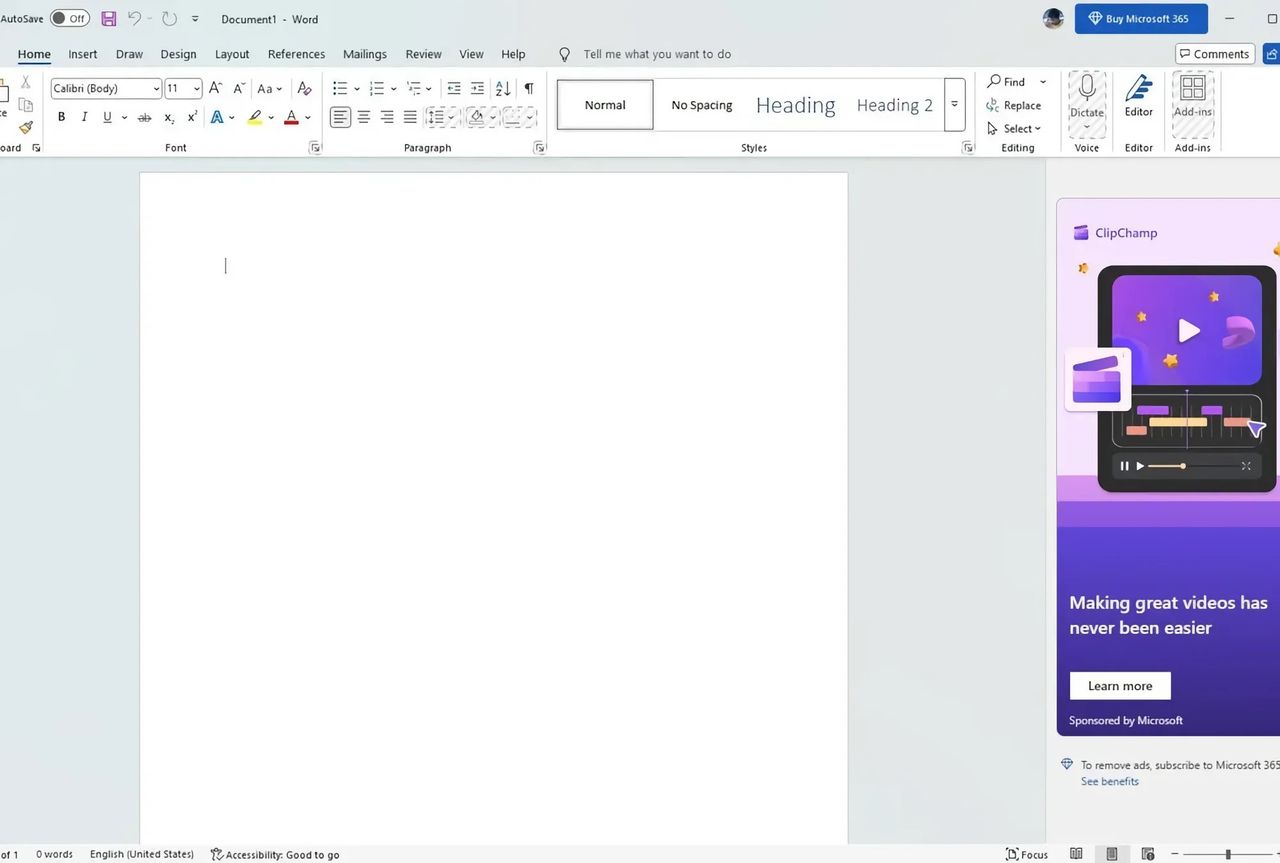 Microsoft testar gratis Office-appar med annonser