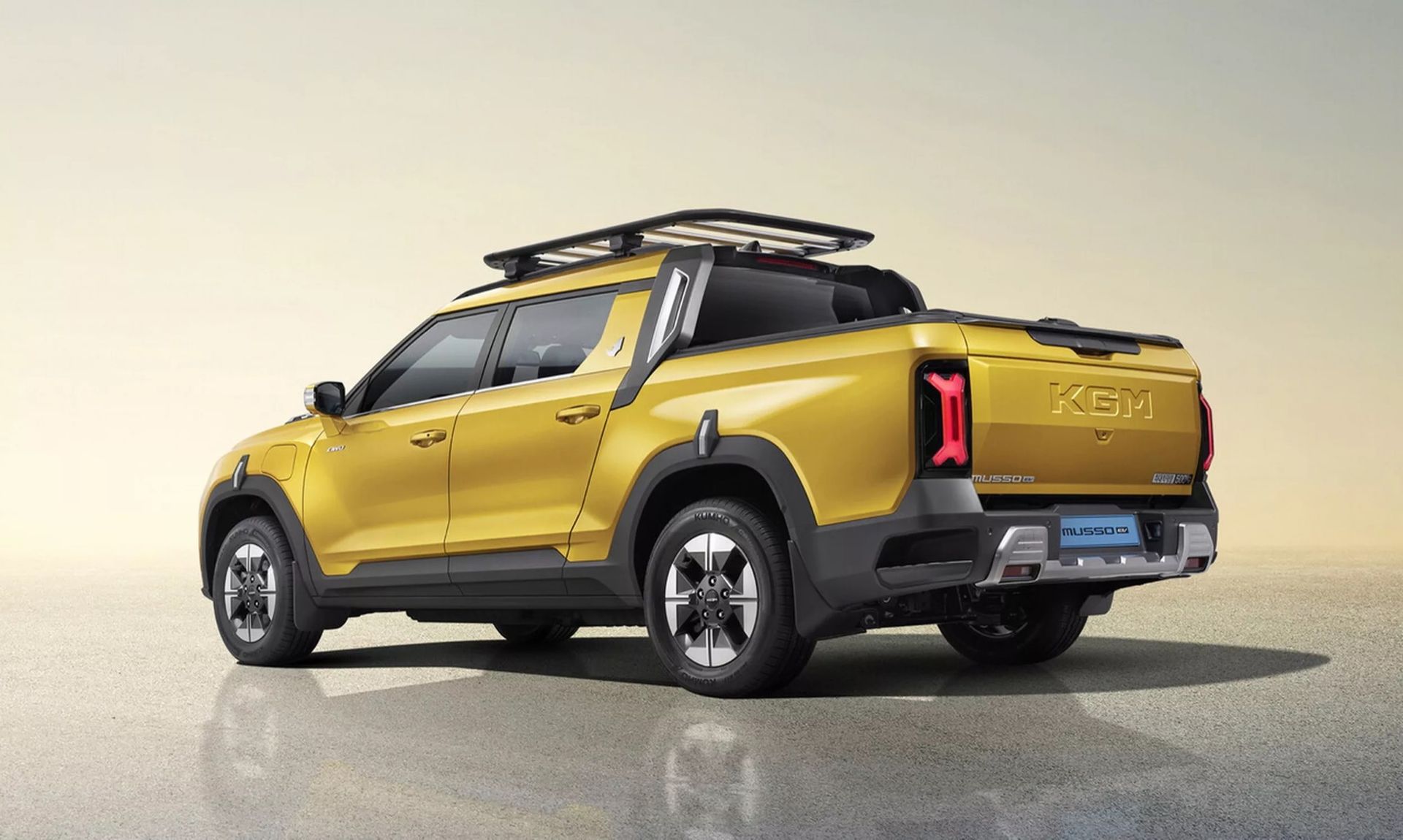 Här är Sydkoreas första eldrivna pickup