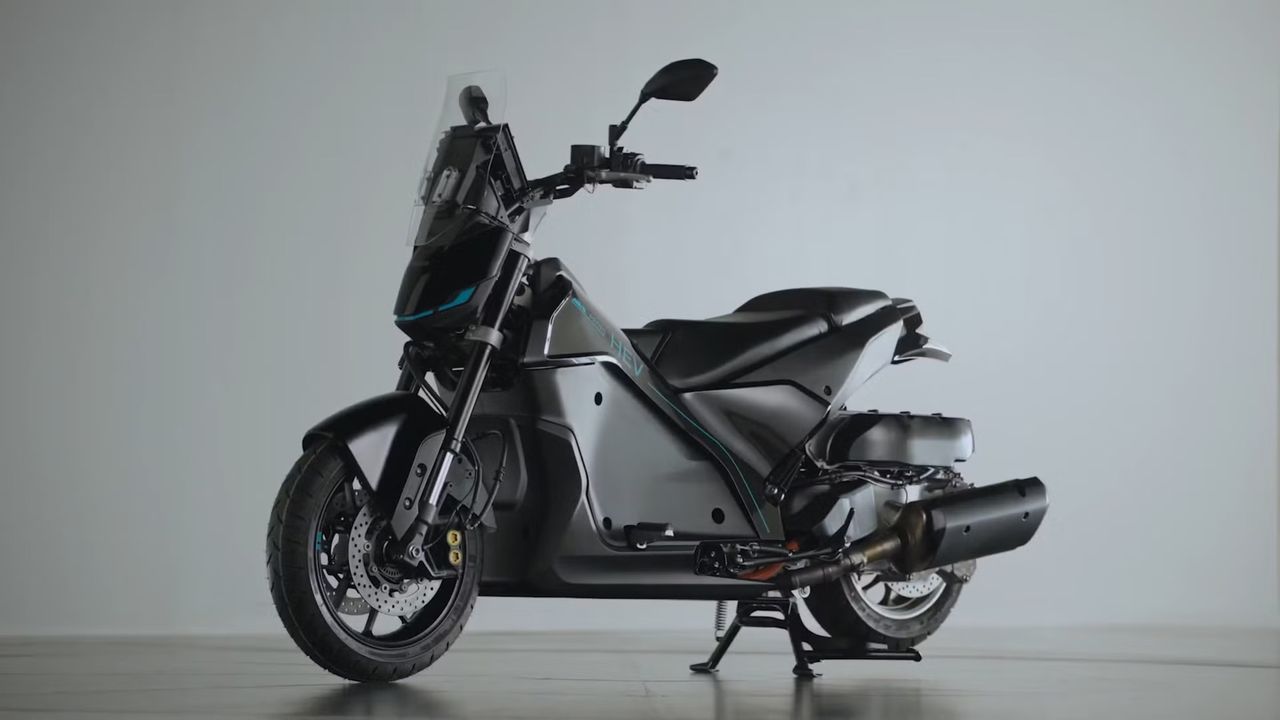 Yamaha visar upp scooter med hybrid-teknik