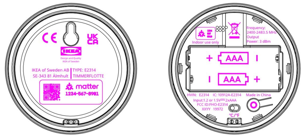 IKEA har en ny sensor med Matter på gång