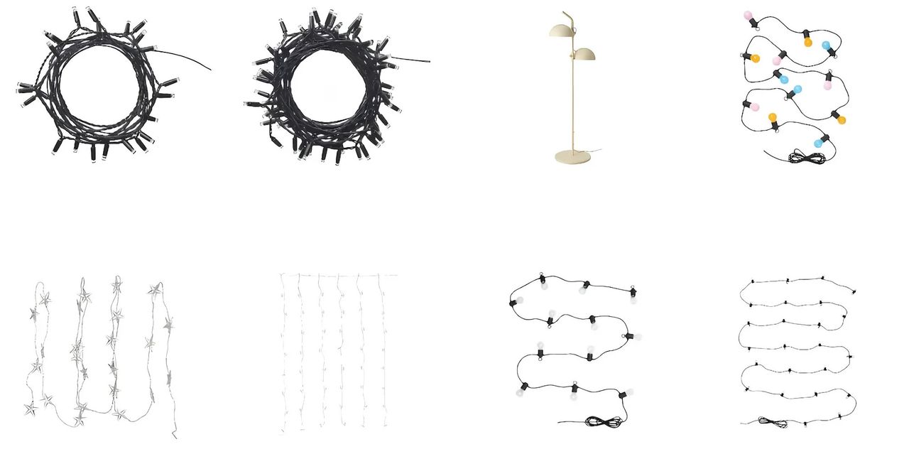 Ikea återkallar ljusslingor och lampor