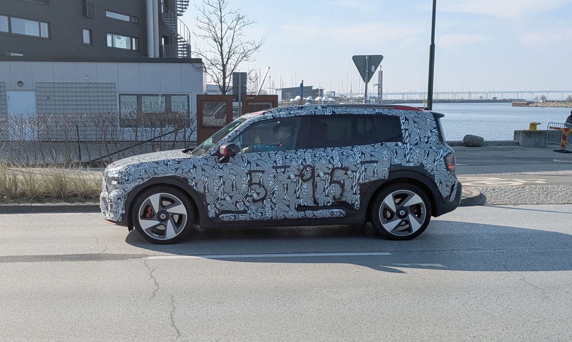 Smart #5 på äventyr på Limhamn