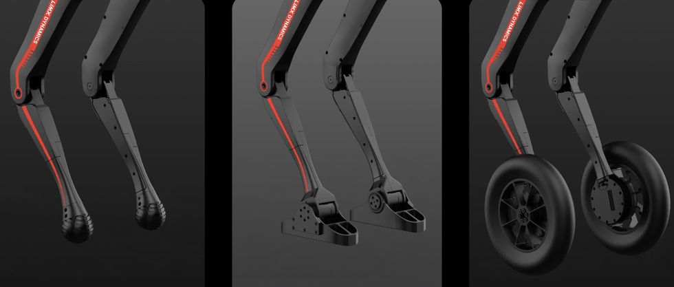 Tron 1 är en hejare på att ta sig upp och ner för trappor