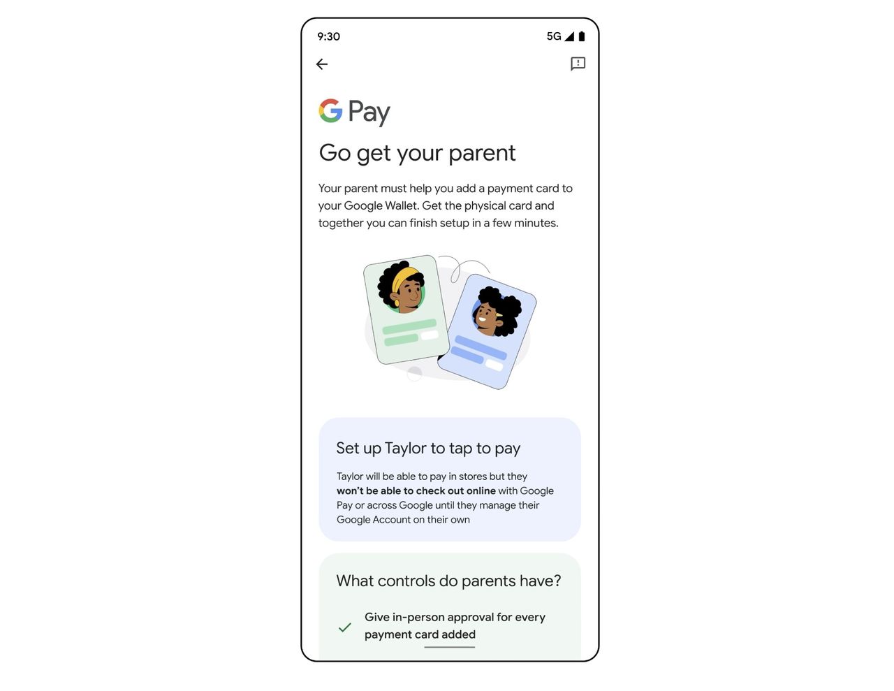 Google Wallet lanseras för barn