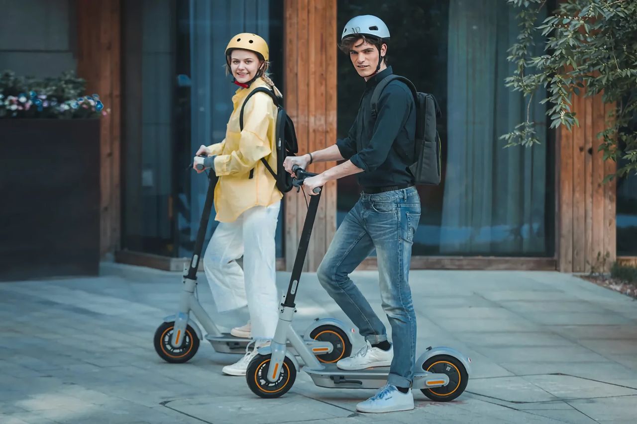 Segways elsparkcyklar kan råka vikas ihop under färd