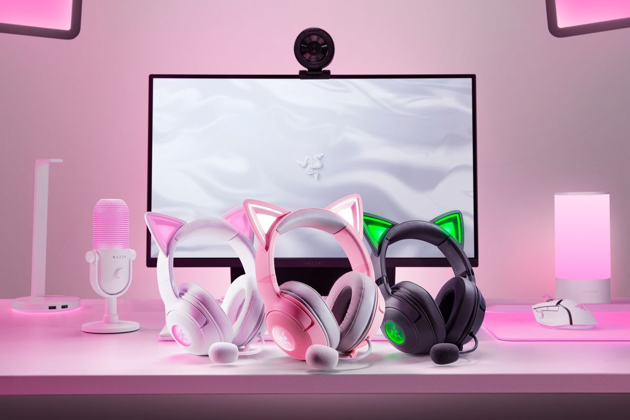 Razer Kitty Ears headset lanseras i nya färger