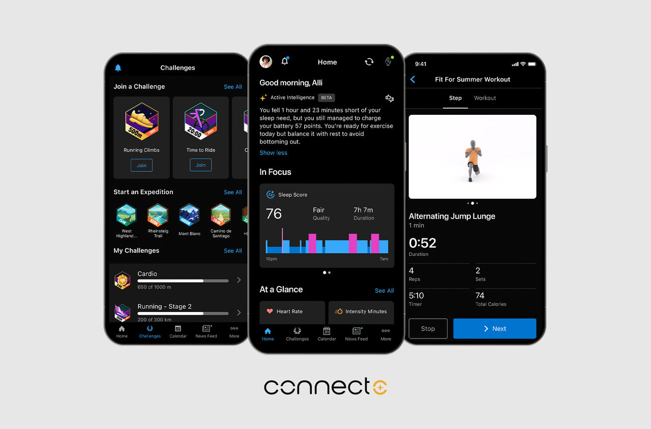 Garmin lanserar Connect+