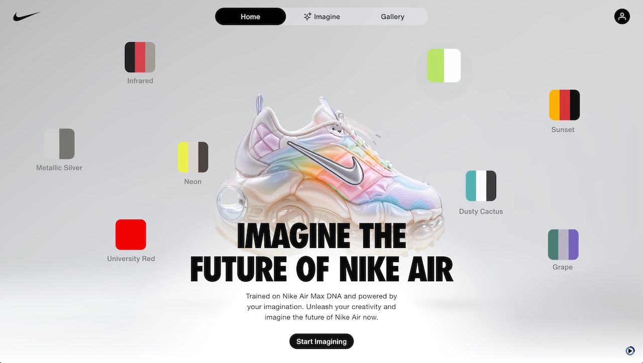 Nike vill hjälpa dig skapa skor med AI