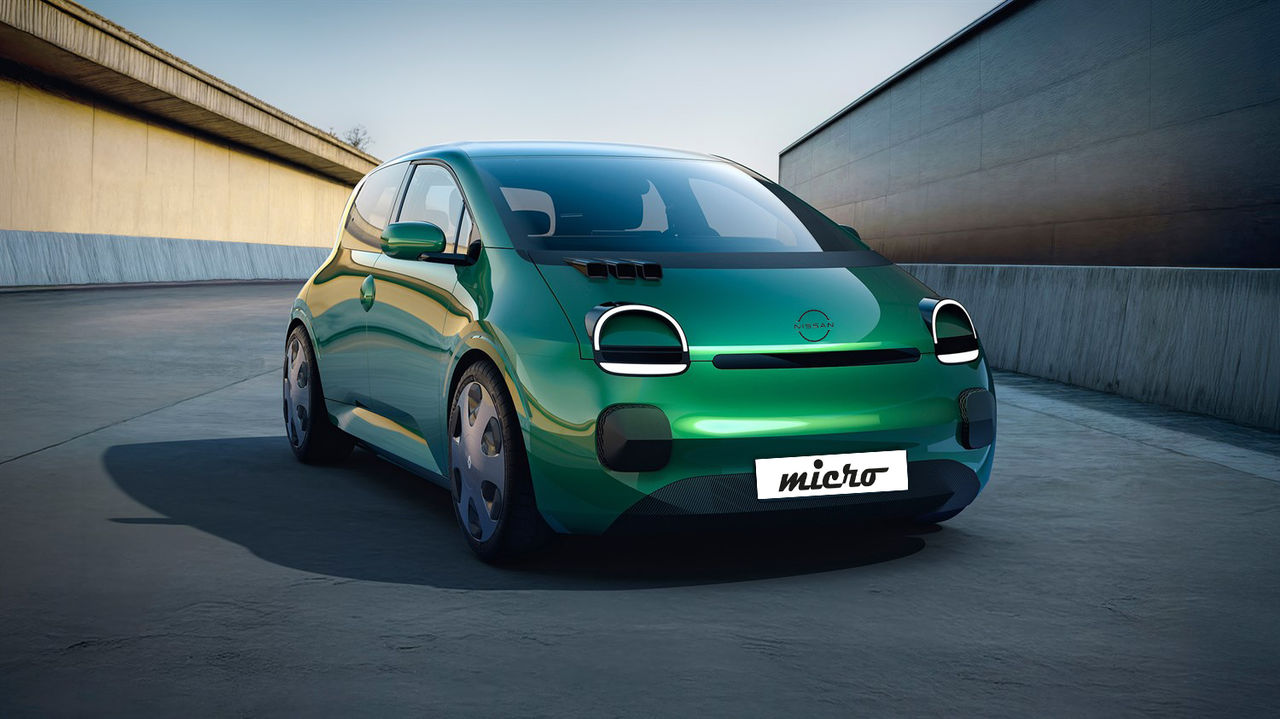 Elbil mindre än Micra på väg från Nissan