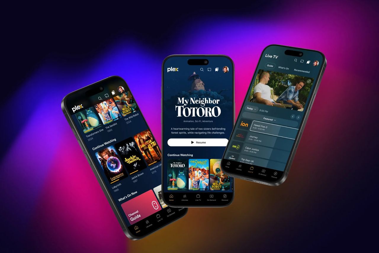 Plex rullar ut sin nya mobilapp