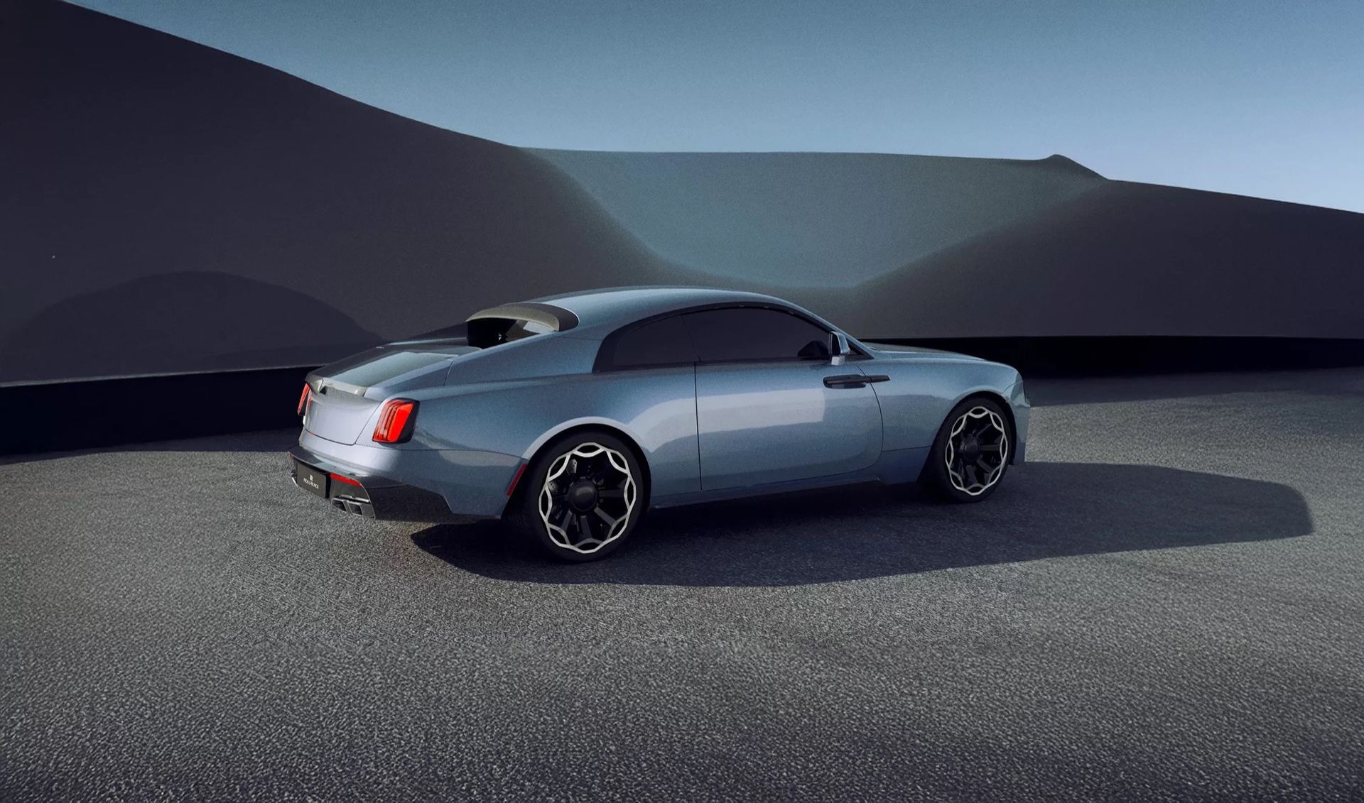 Rolls-Royce Ghost med Spectre-utseende