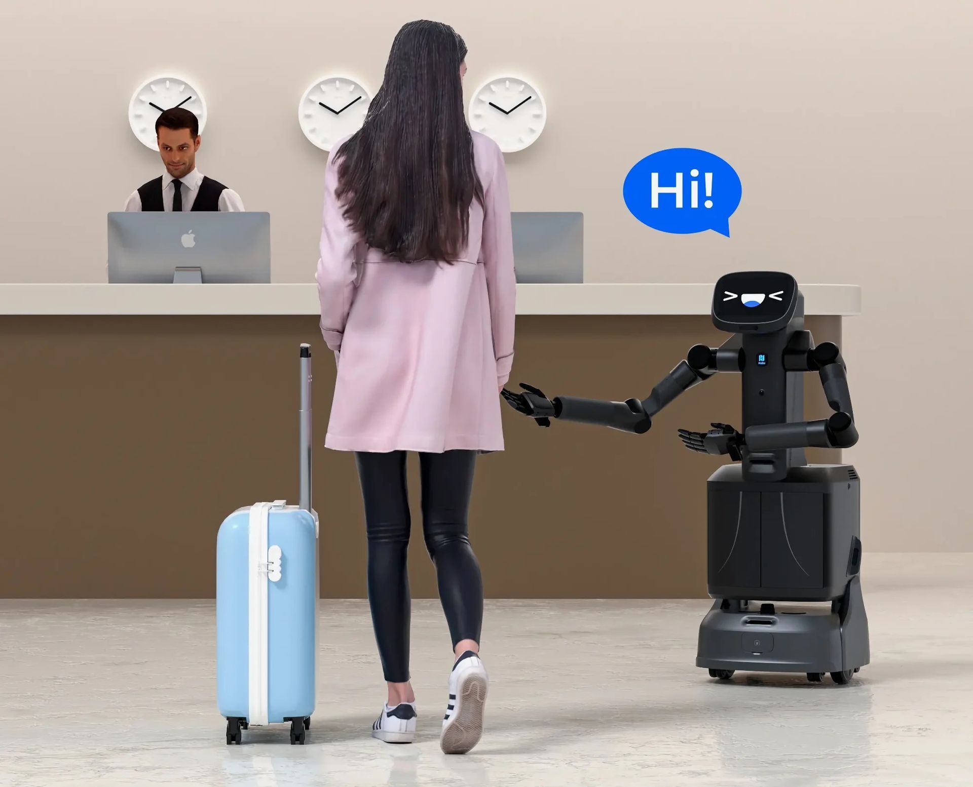 Flashbot Arm kan hjälpa till på hotell