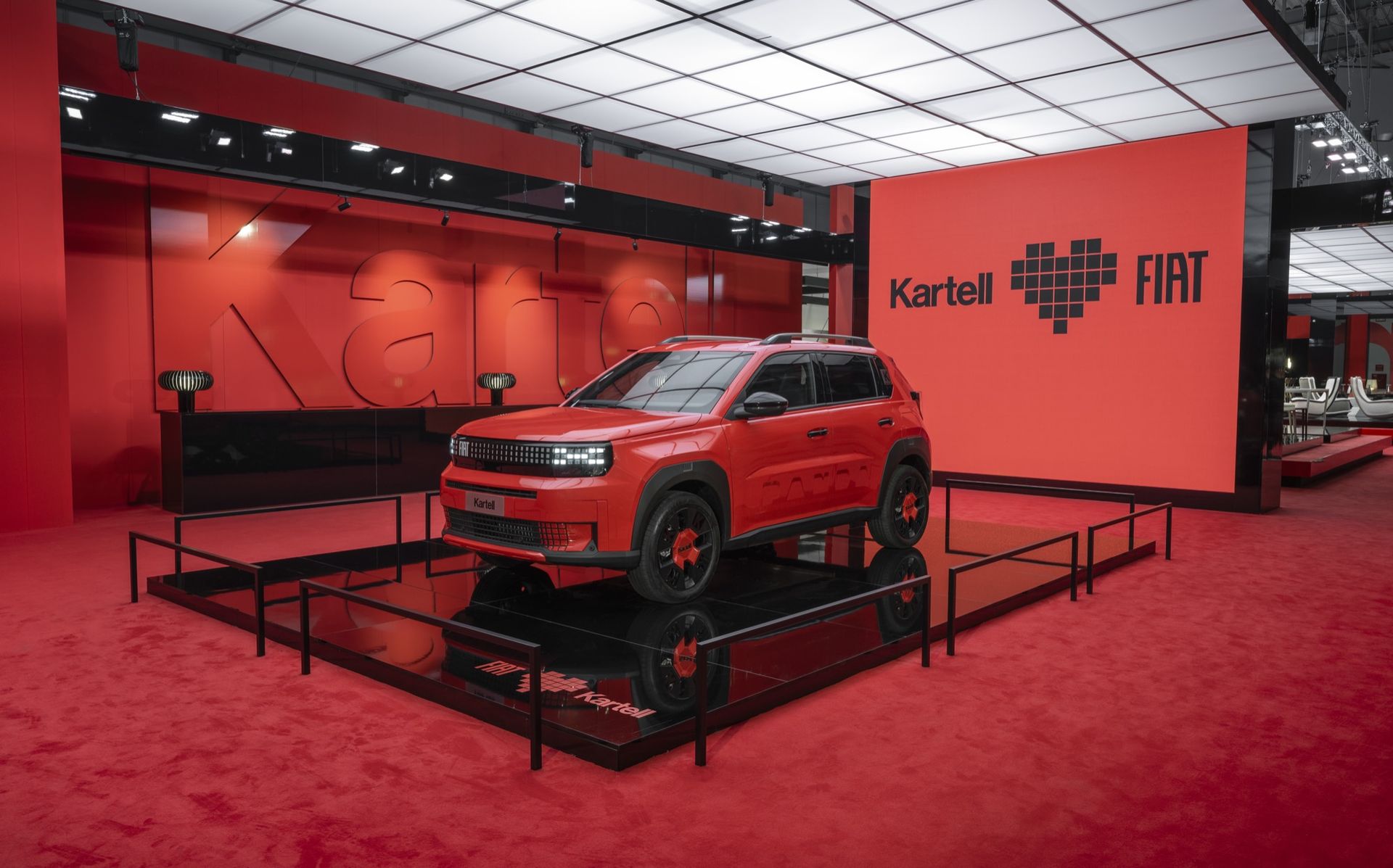Fiat samarbetar återigen med Kartell