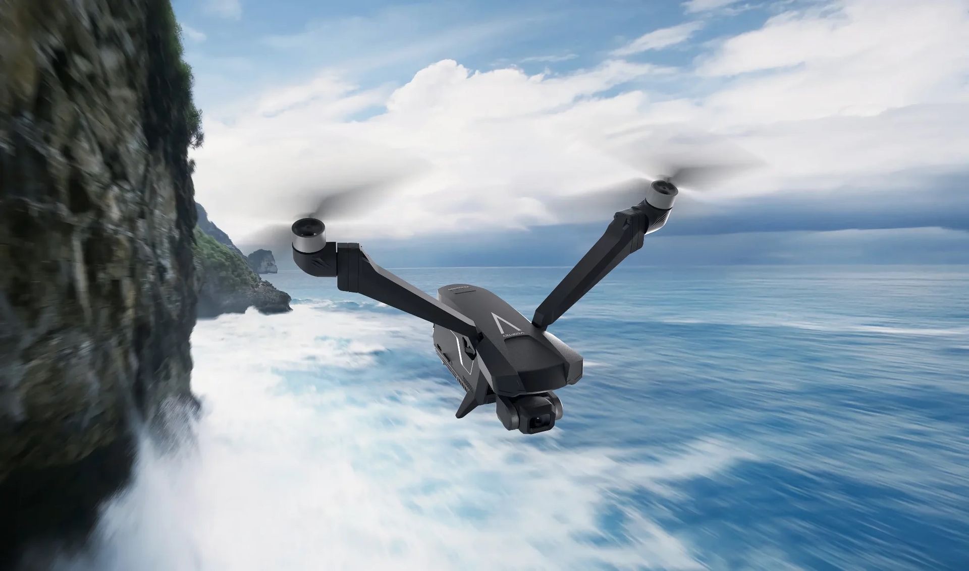 V-Copter Falcon Mini är en drönare med bara två rotorer