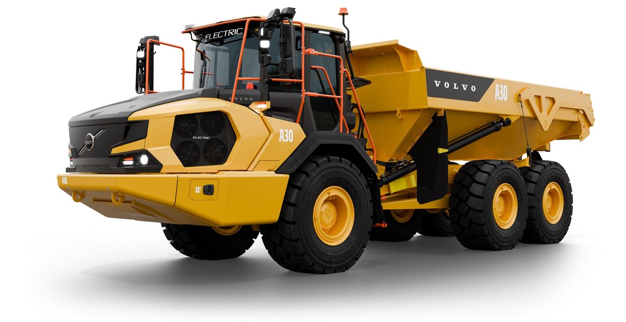 Det här är världens första eldrivna dumper