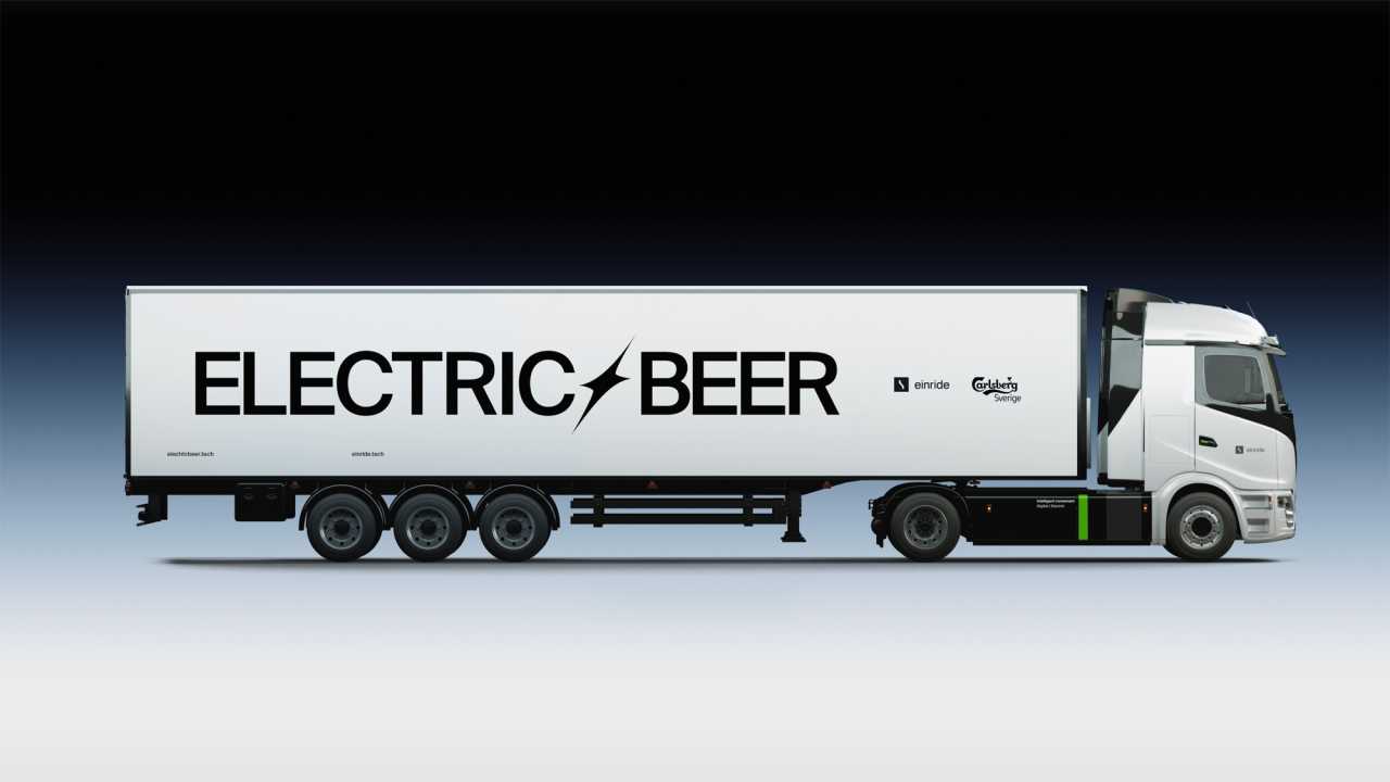Carlsberg köper ellastbilar från Einride