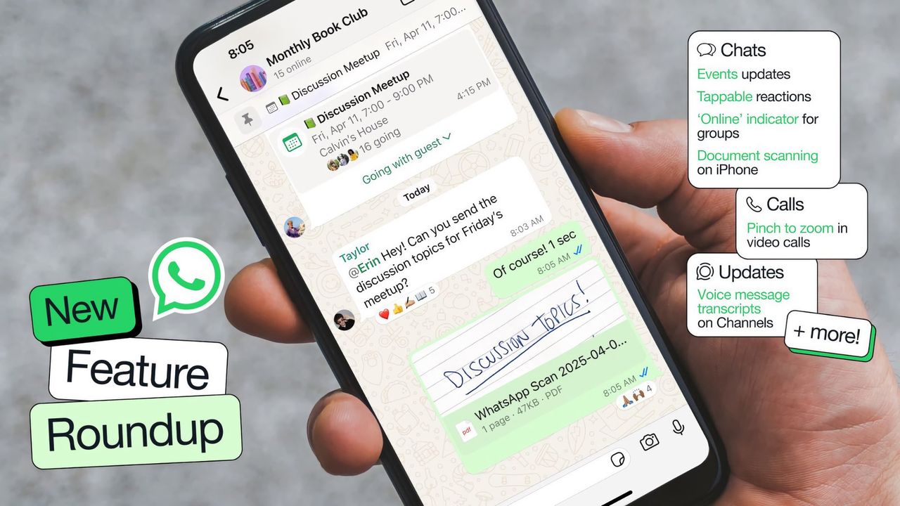 WhatsApp får nya funktioner