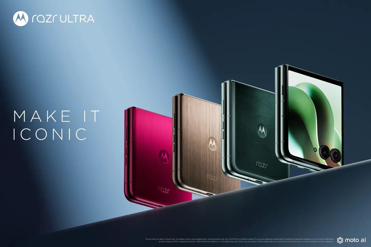 Nya Razr-lurar från Motorola den 24 april