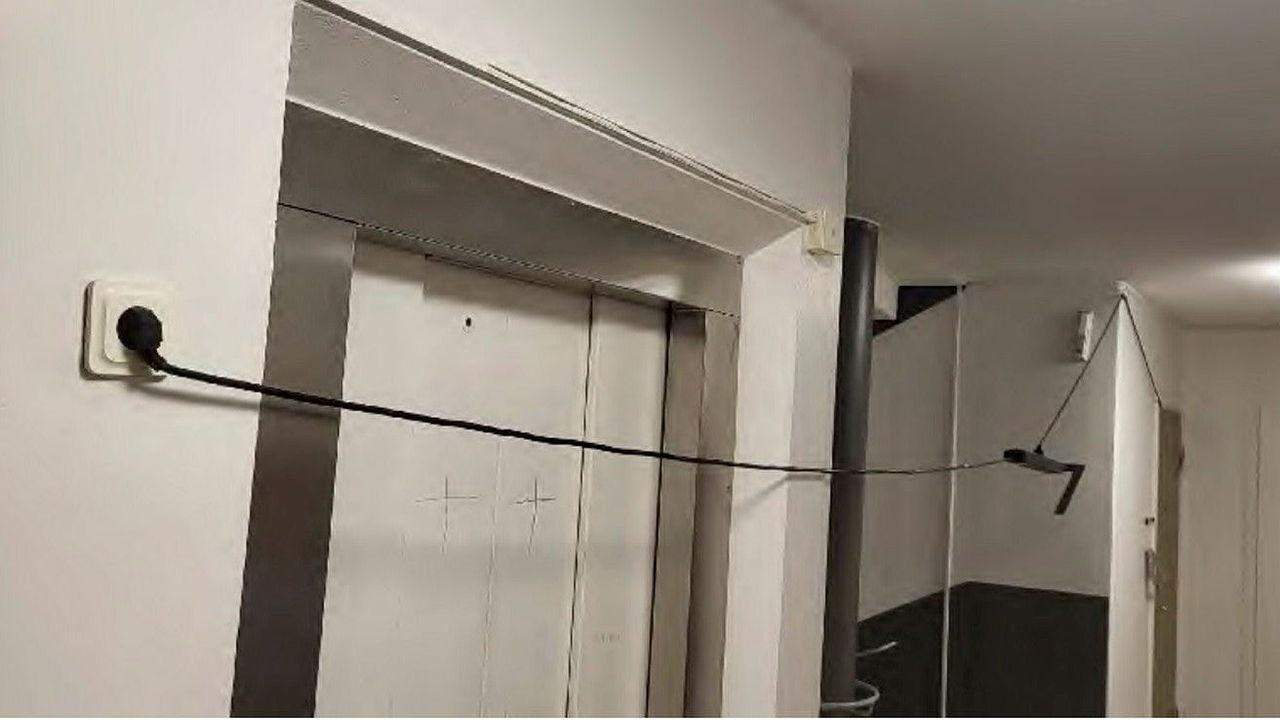 Linköpingsbo snodde el från trapphuset