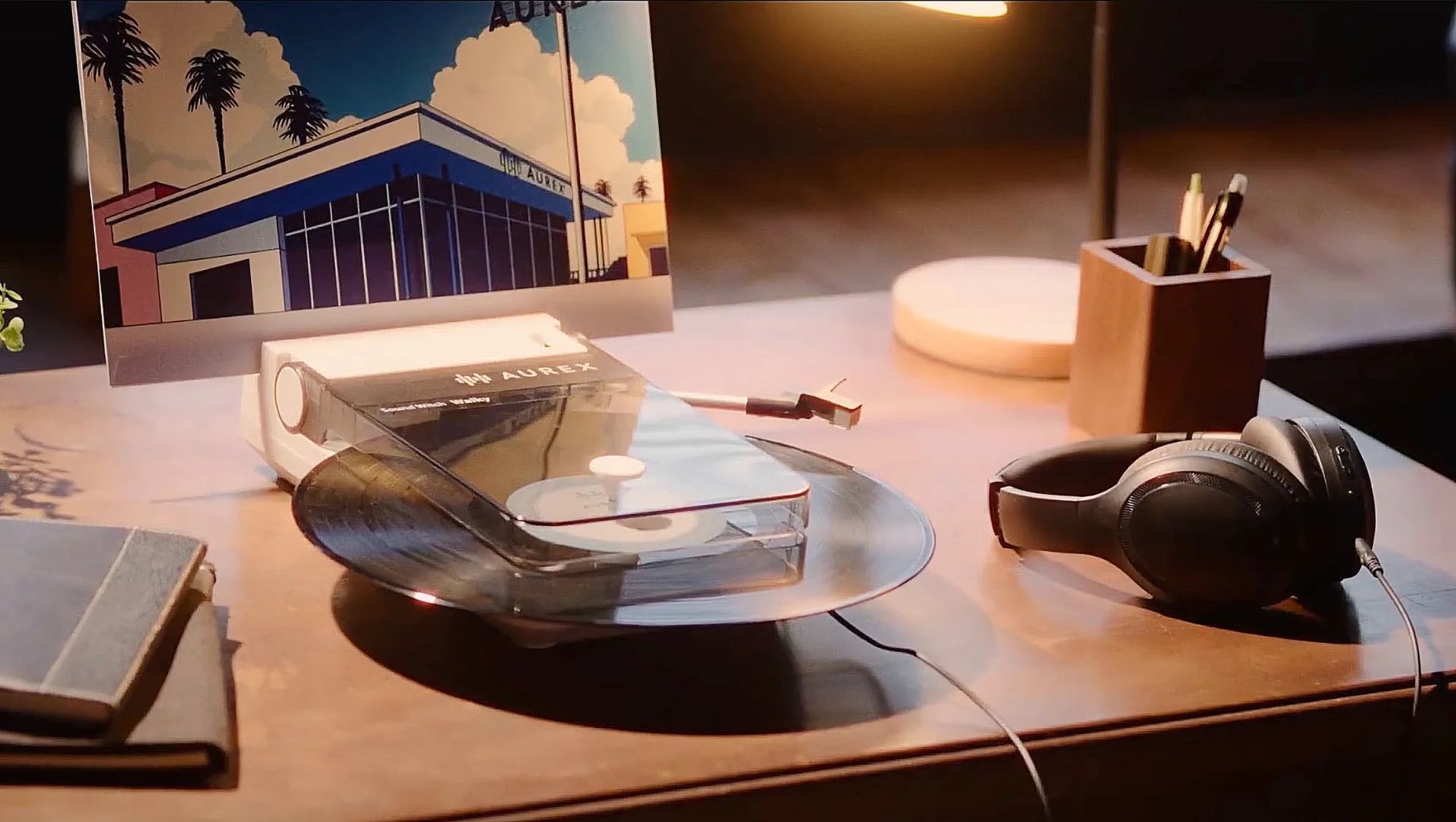 Toshiba har gjort en bärbar skivspelare