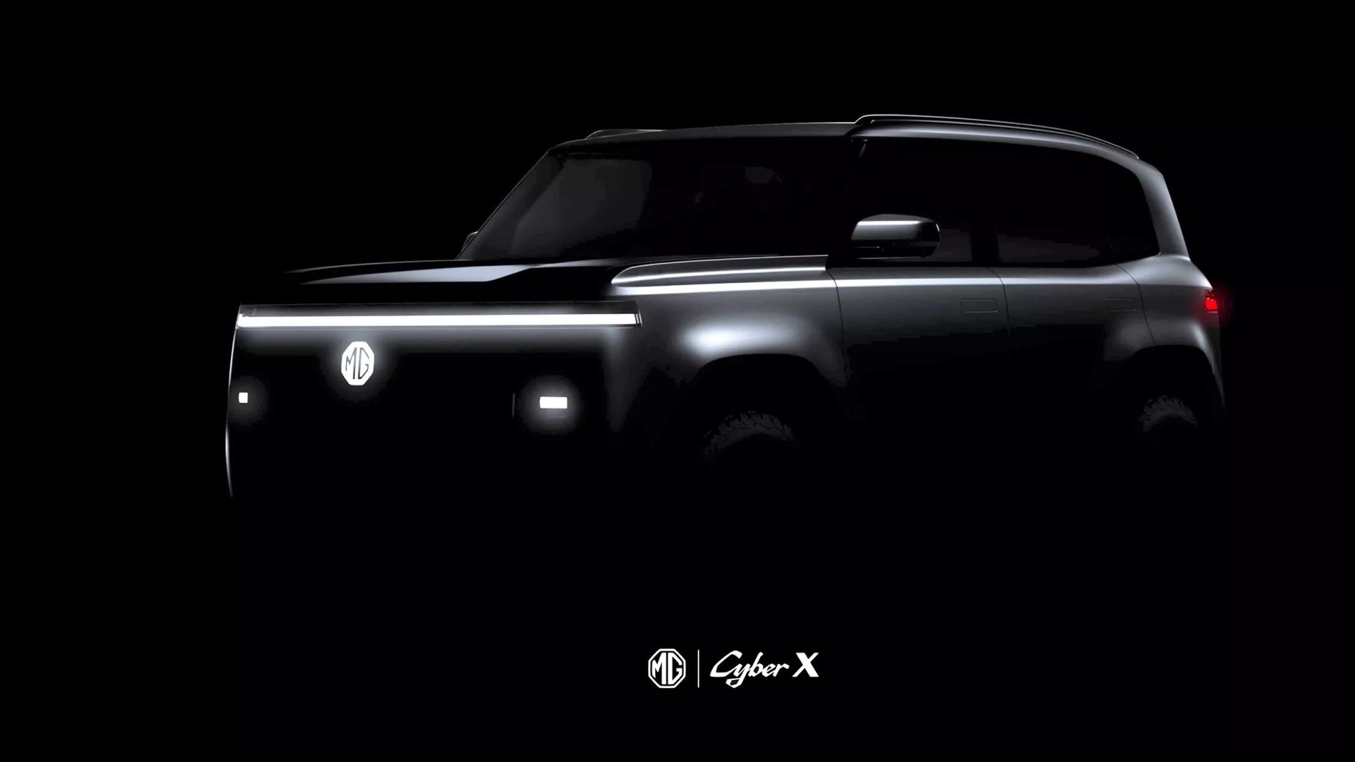 Teaser för suven Cyber X