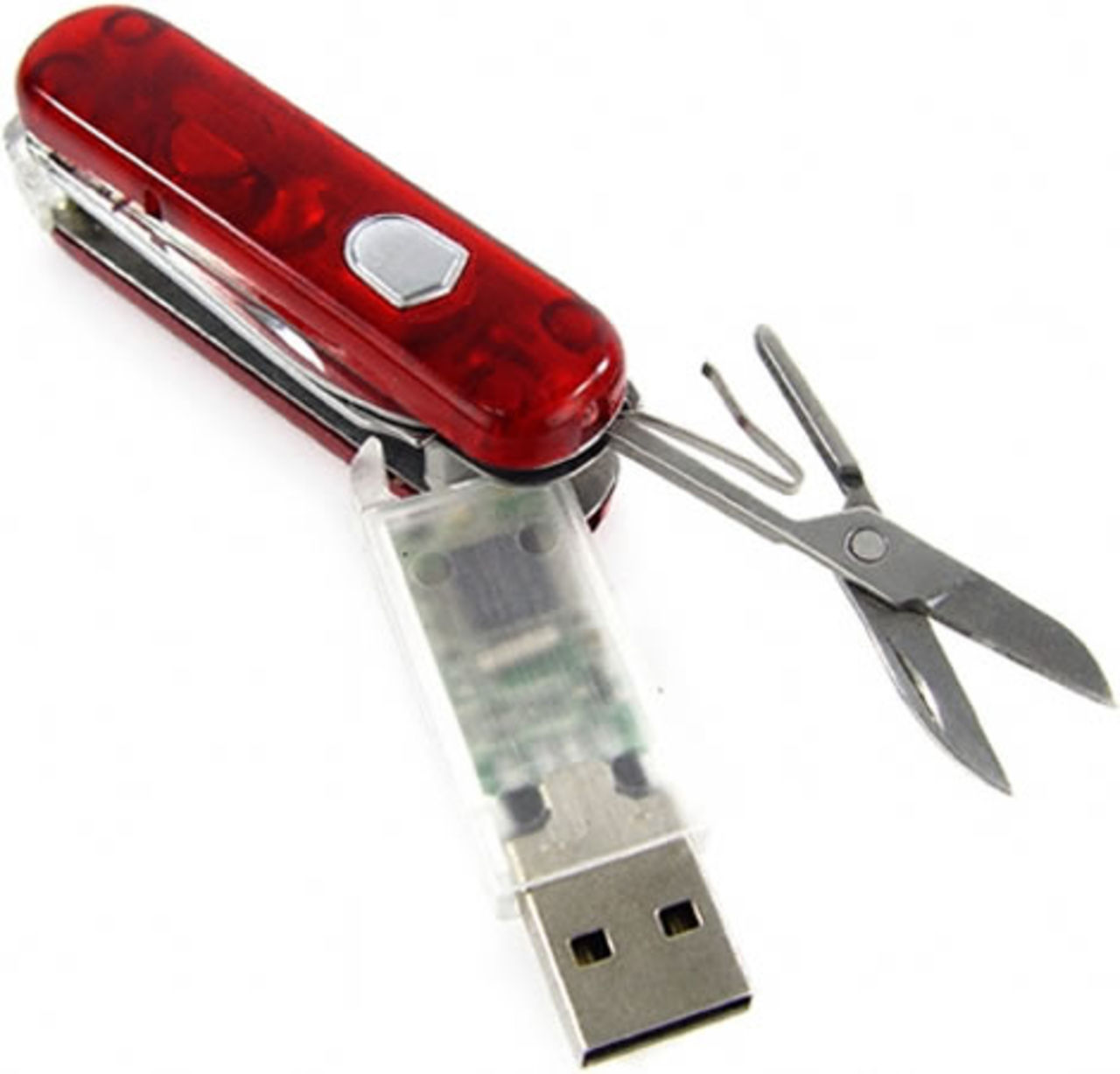 Swiss Army Knife - nu med USB-minne