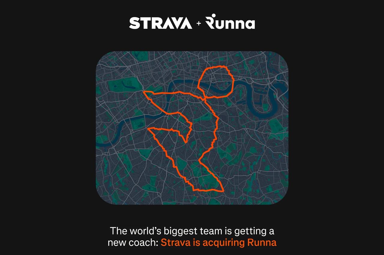 Strava köper löpträningsappen Runna