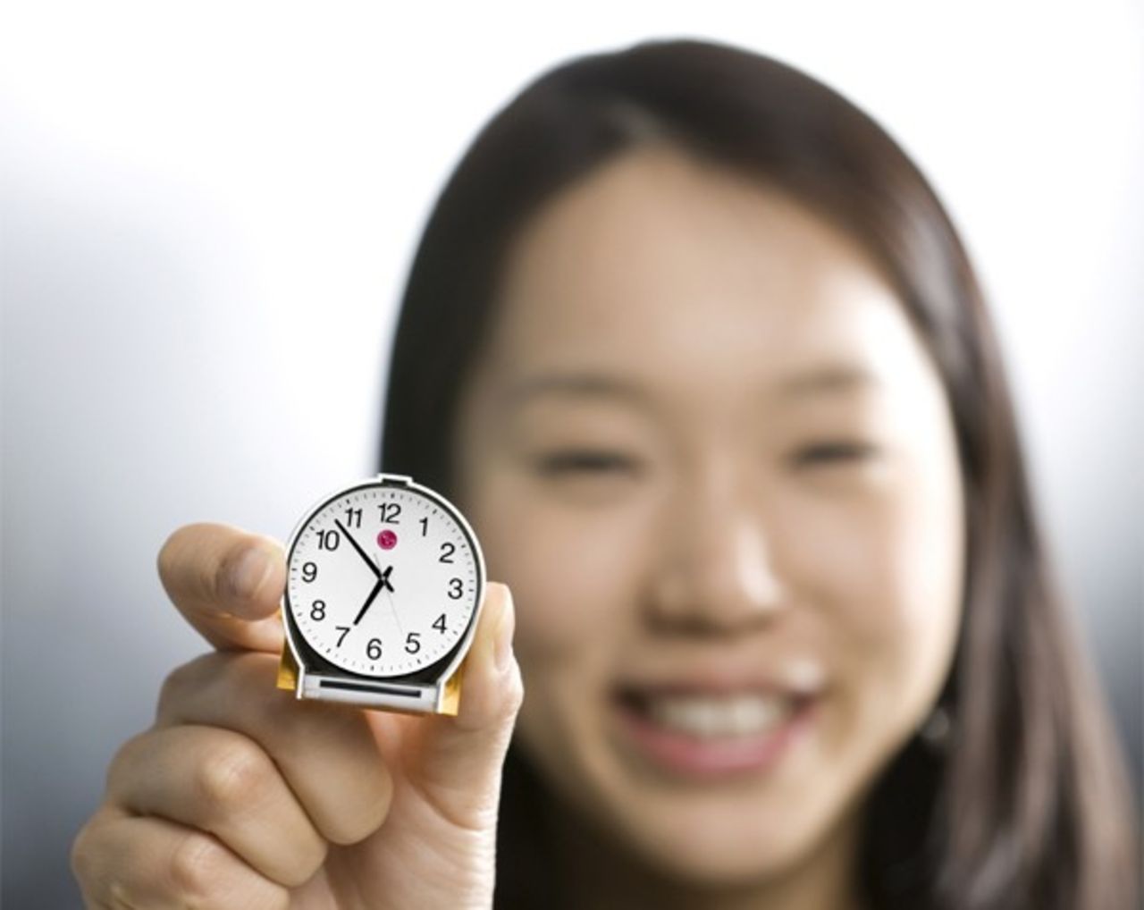 Rund LCD-skärm från LG