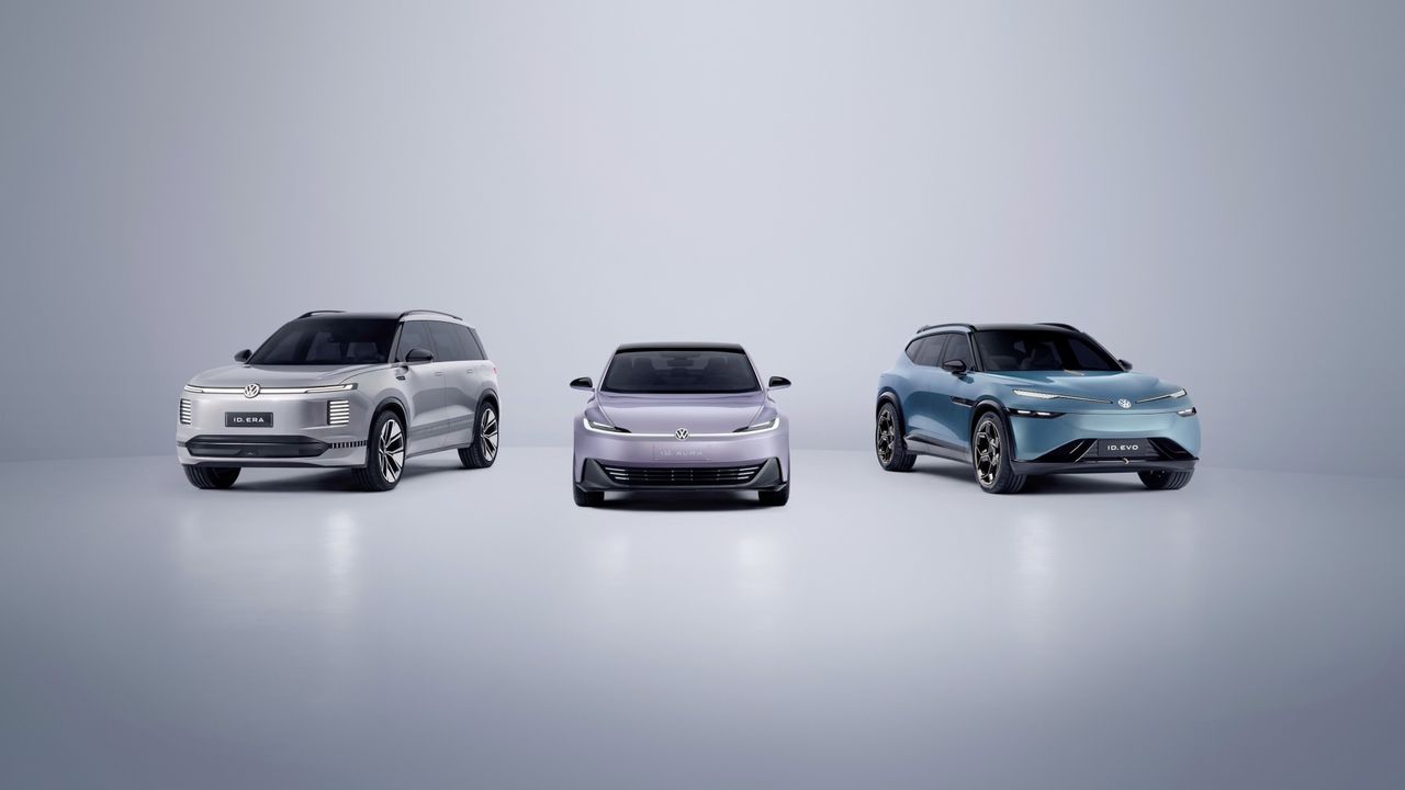 Tre nya konceptbilar från Volkswagen