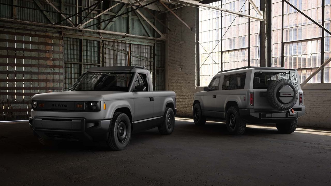 En första titt på Slate Autos eldrivna pickup