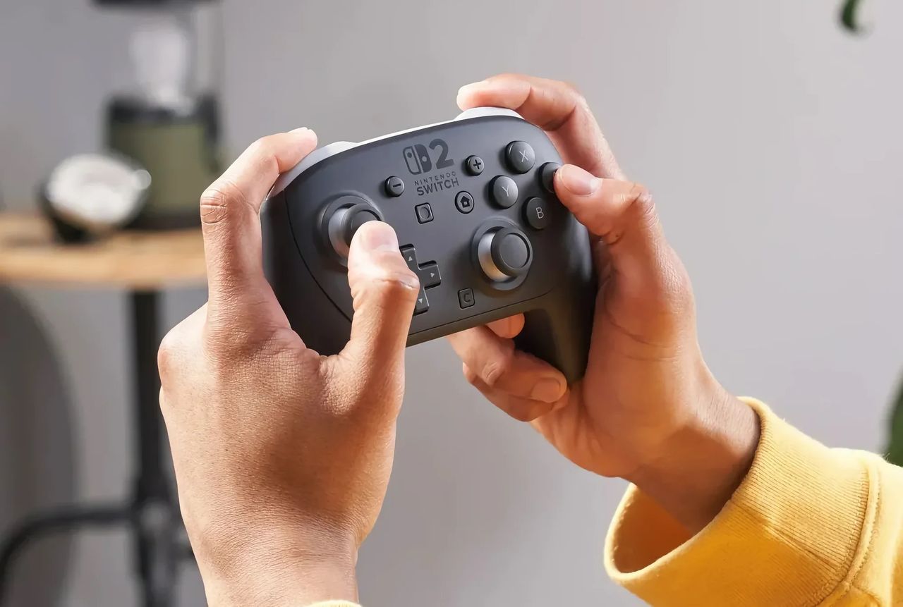 Switch 2 Pro-kontrollen laddar snabbare