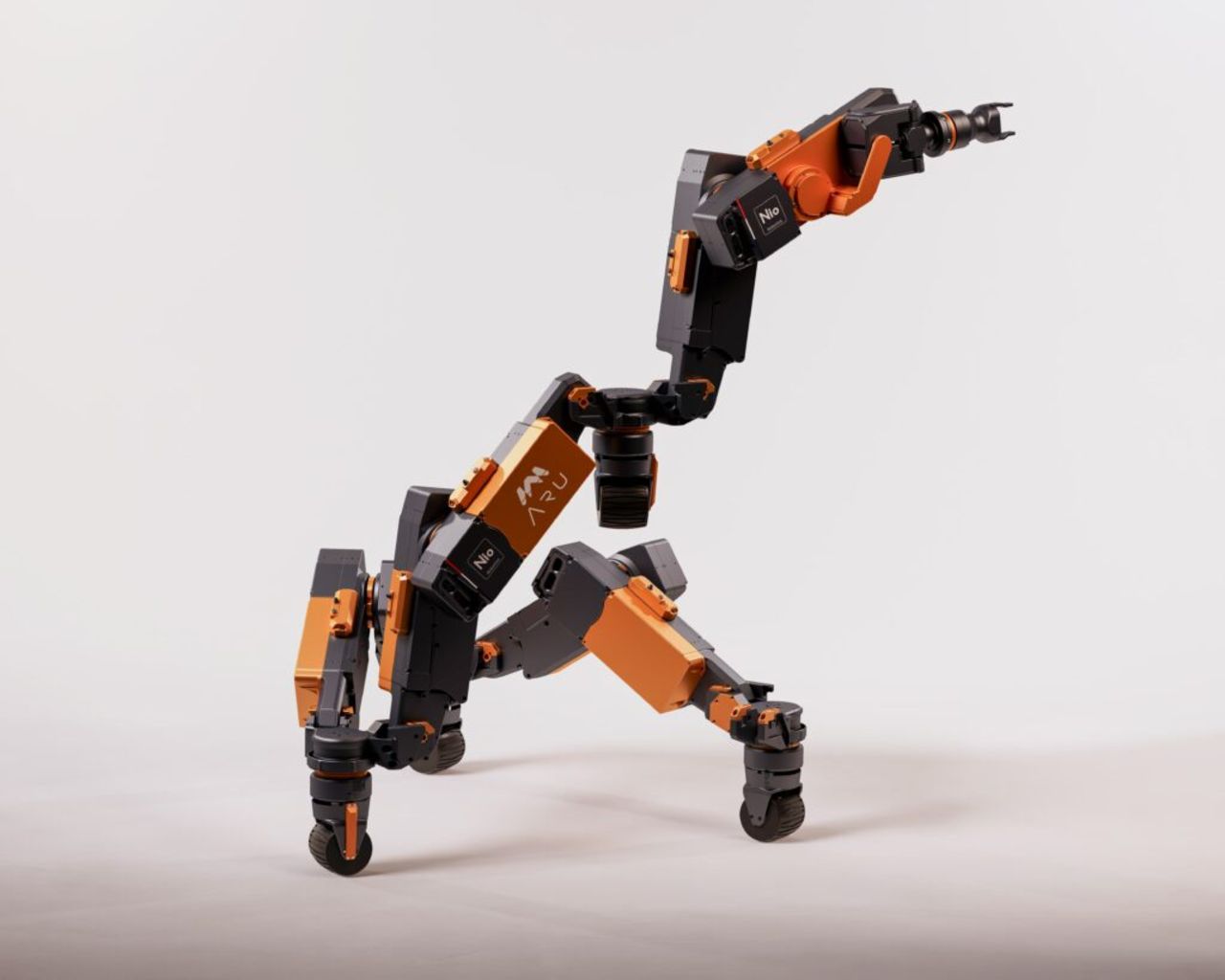 Nio Robotics visar upp roboten Aru