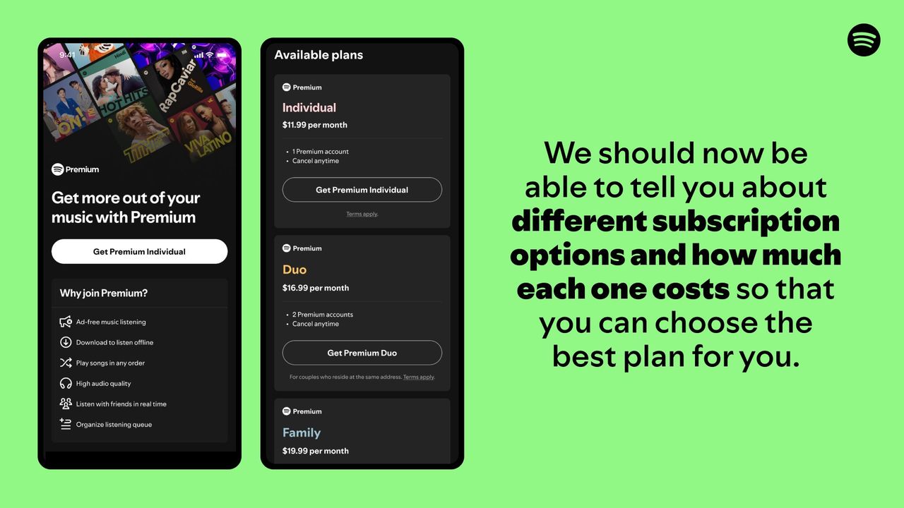 Spotify har ny app för iOS på ingång
