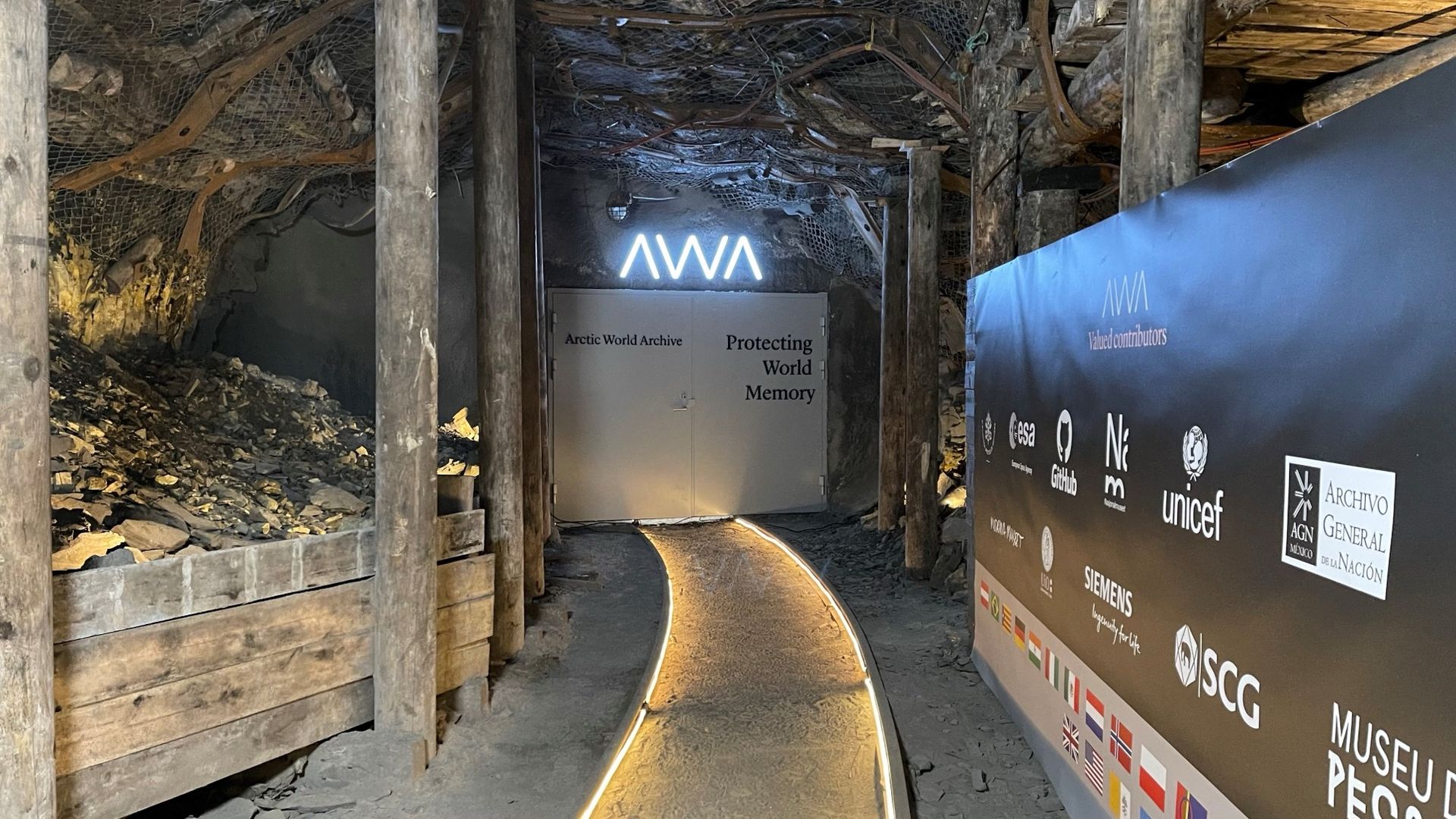 Följ med till domedagsvalvet på Svalbard