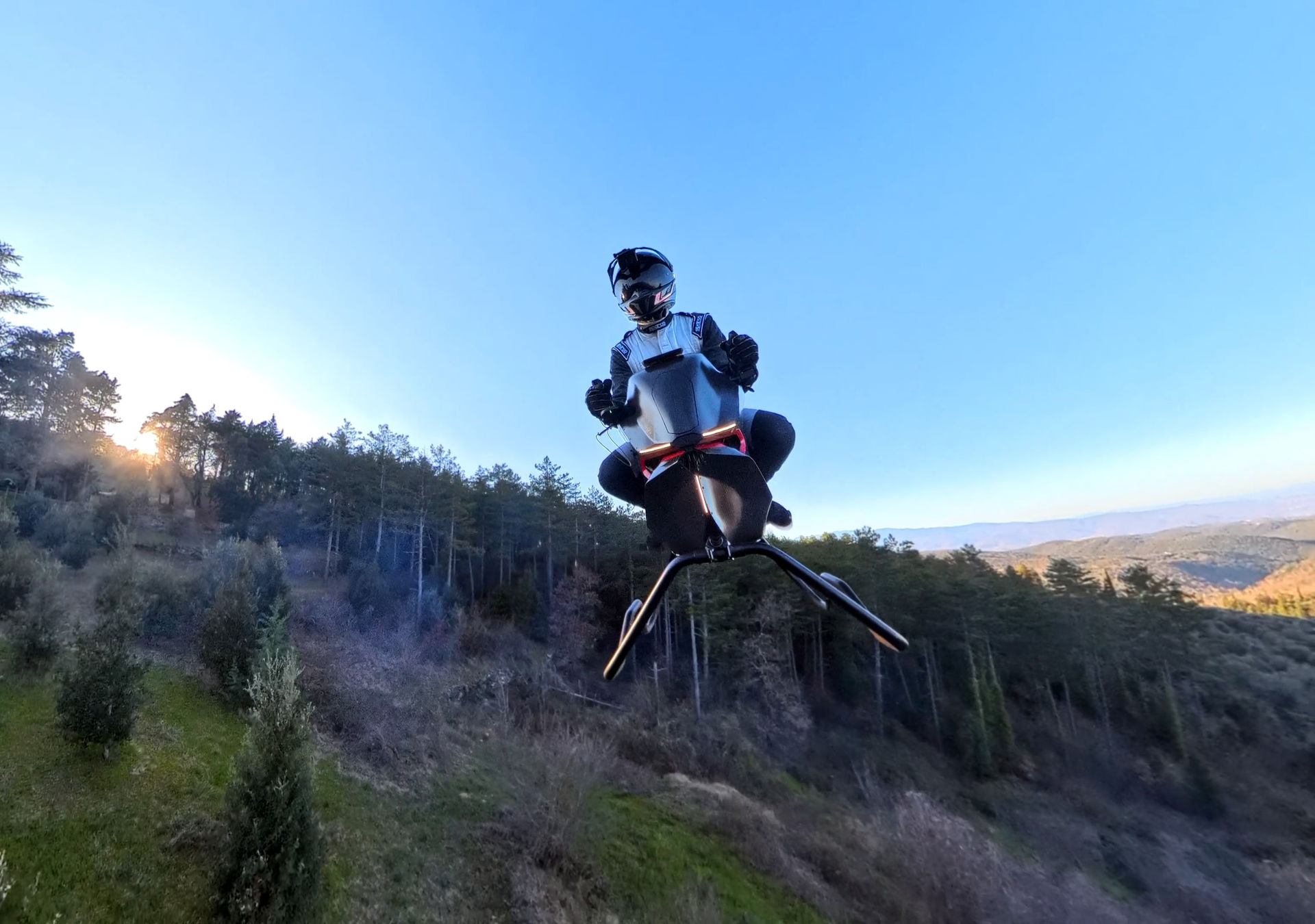 Volonaut har visat upp sin flygande motorcykel