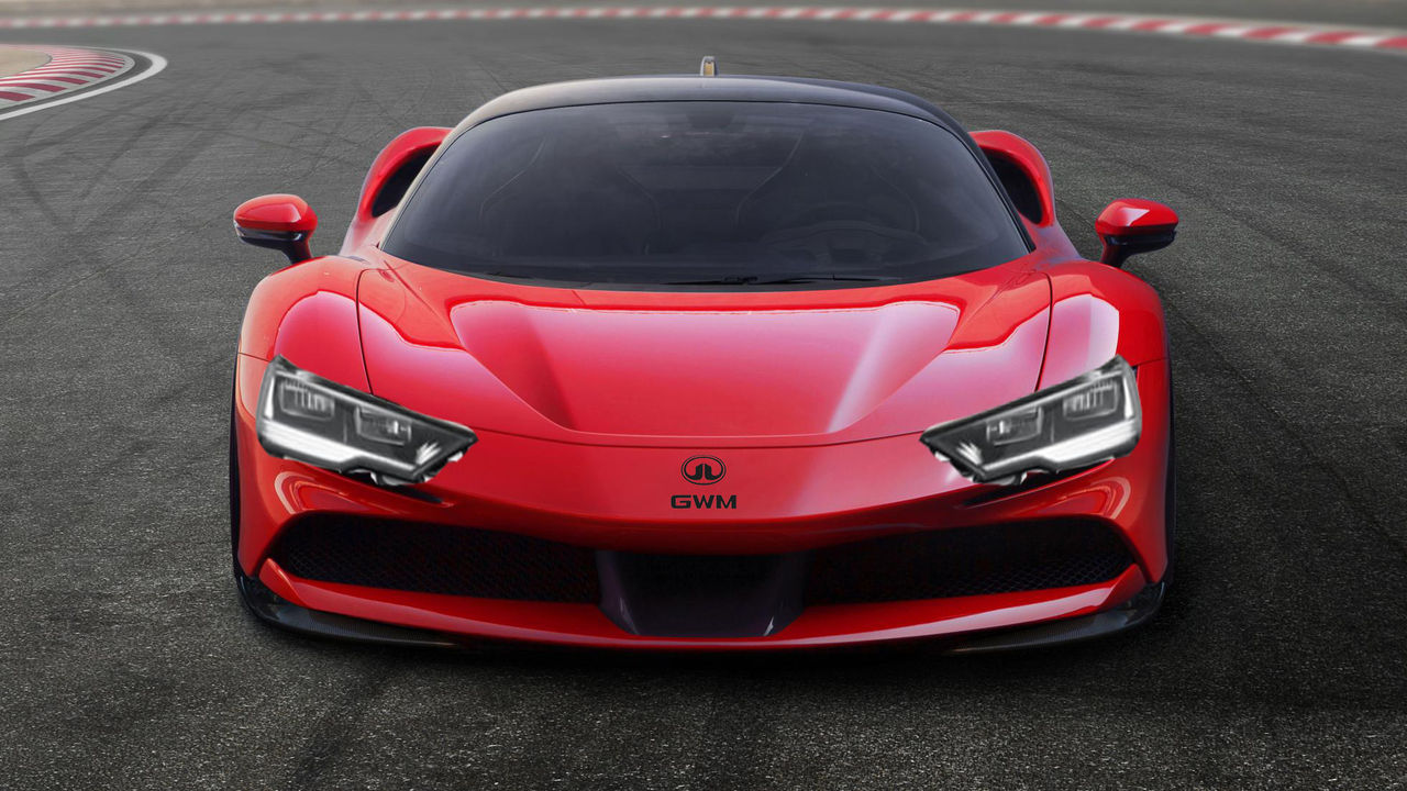 Great Walls första superbil ska vara bättre än Ferrari SF90