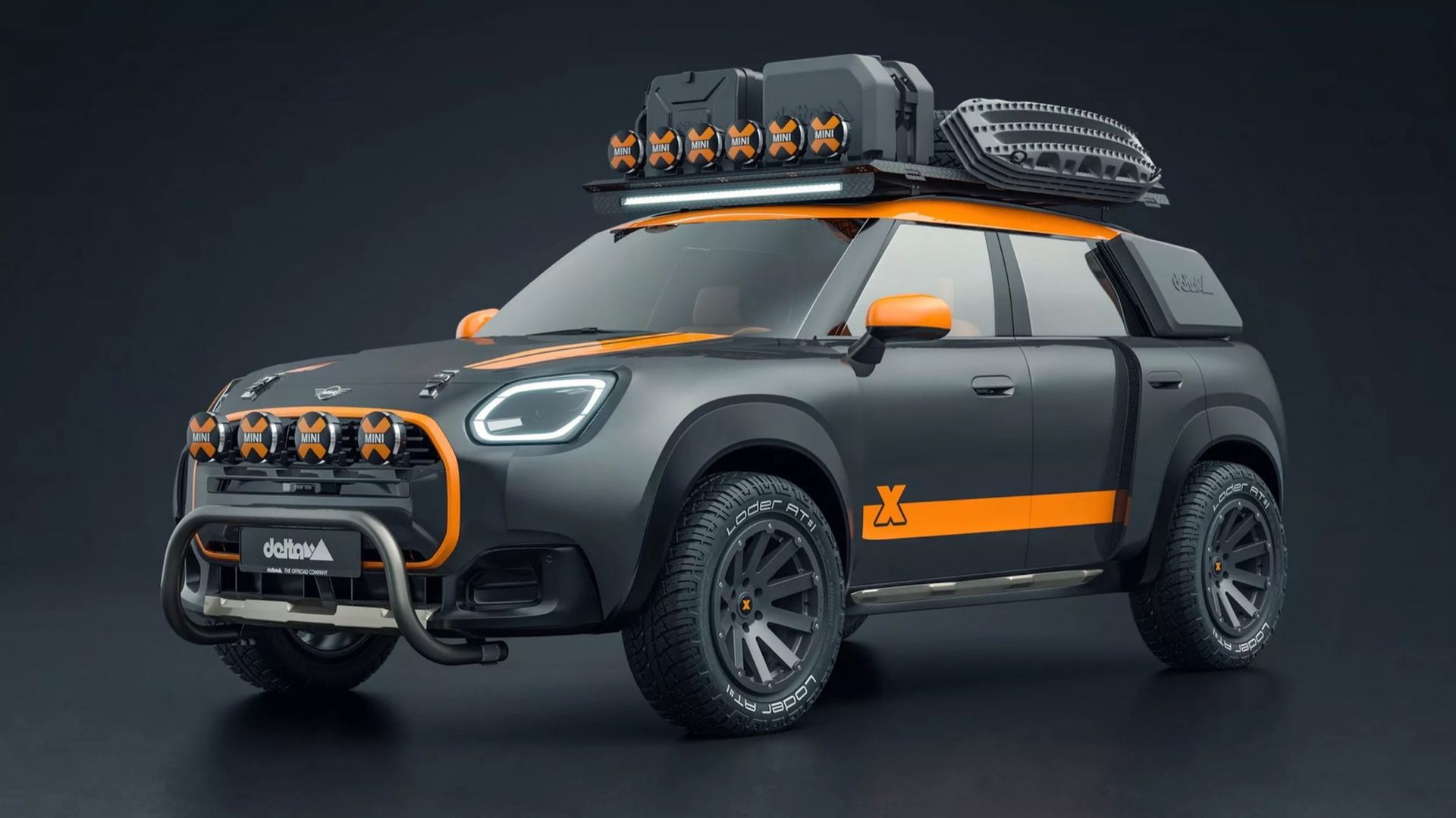 Riktigt tjock Mini Countryman