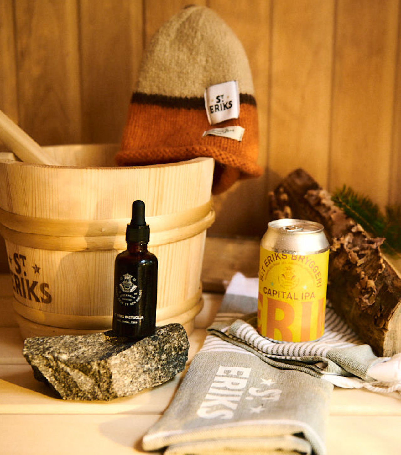 Nu kan du få bastun att lukta öl