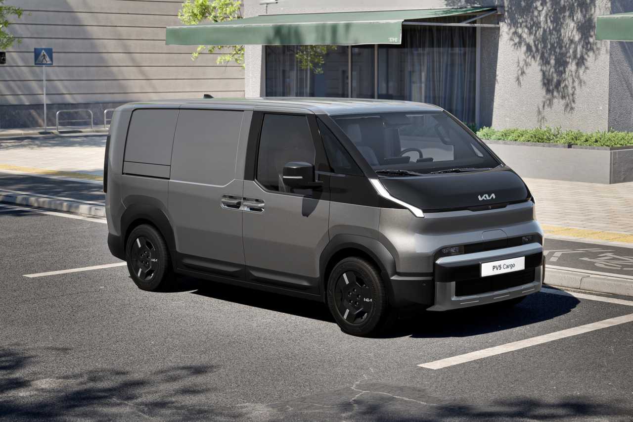 Nu kan man beställa Kias eldrivna transportbil PV5