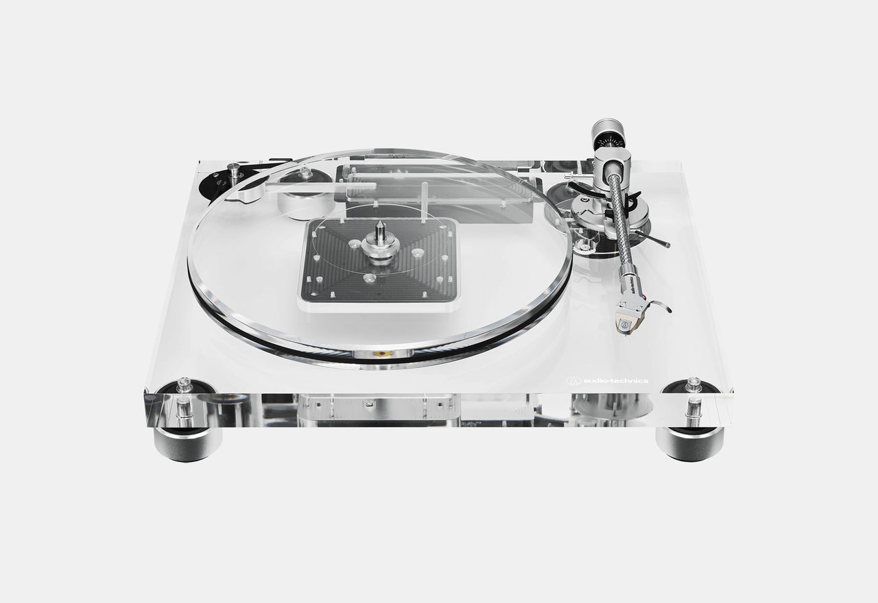 Genomskinlig skivspelare