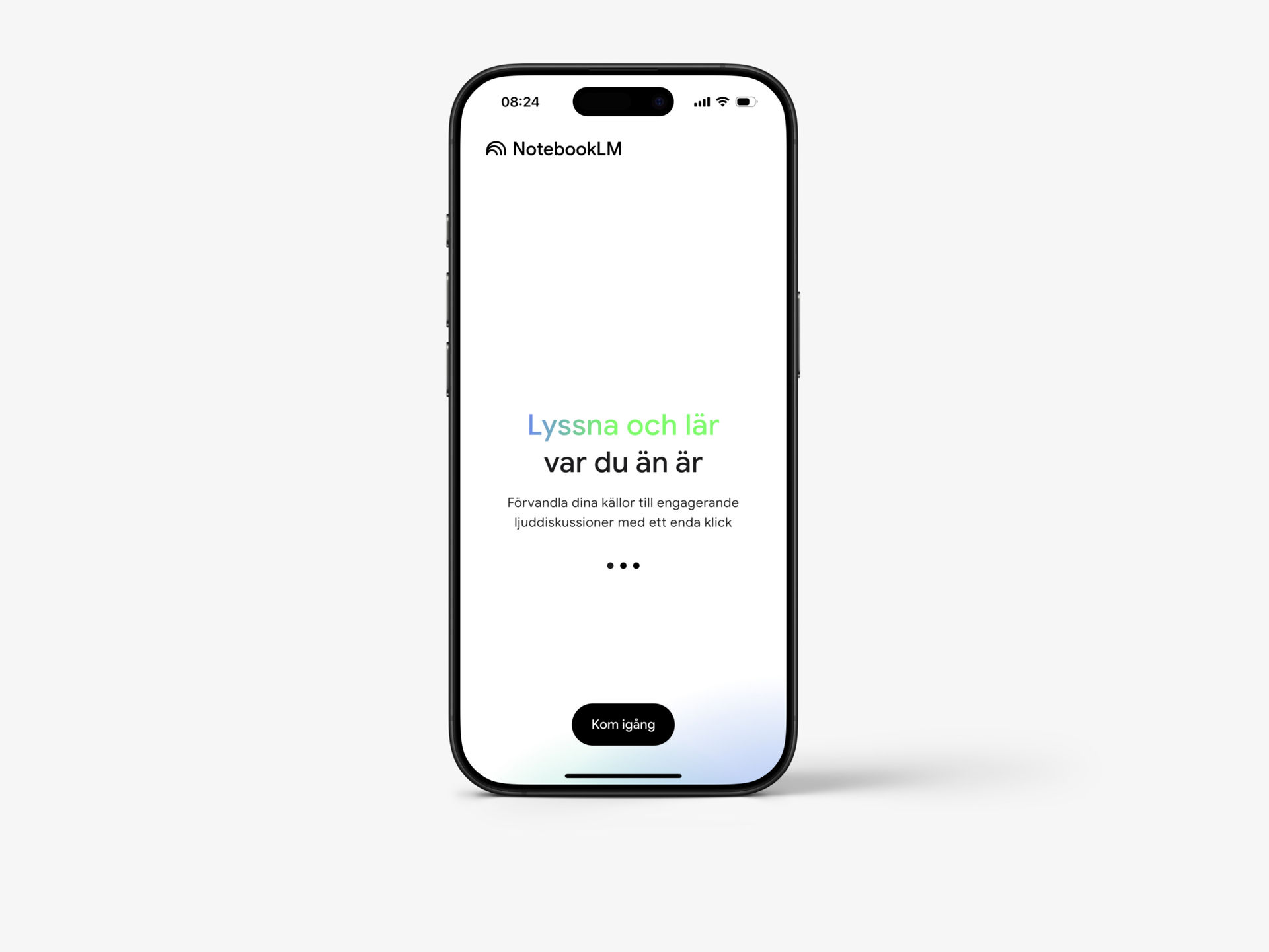Nu finns NotebookLM som Android- och iOS-app