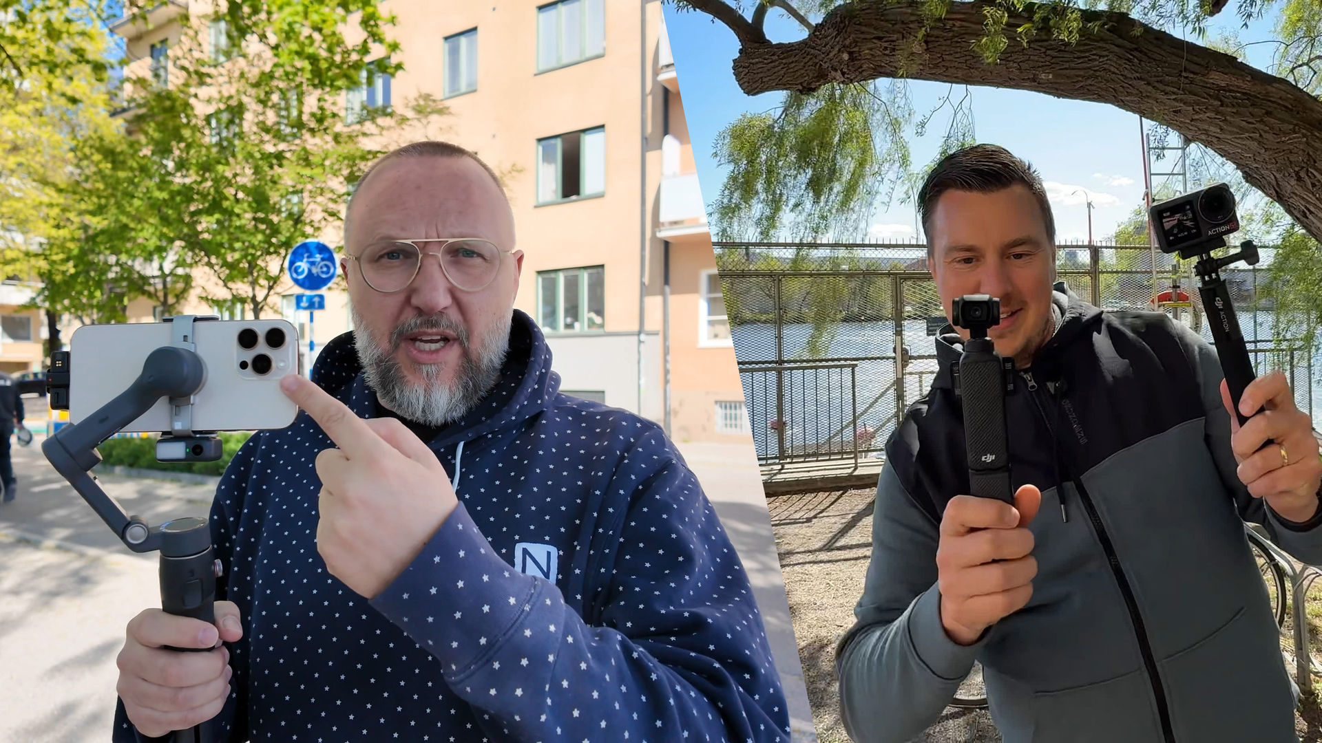 Vi har testkört tre DJI-prylar för filmskaparen