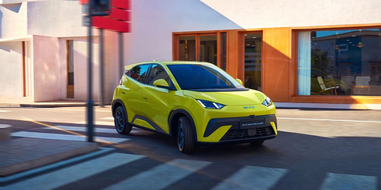 Nu lanserar BYD billiga Dolphin Surf i Europa