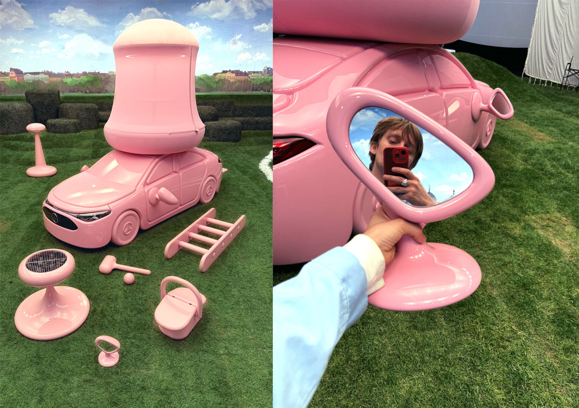 Svensk designer förvandlar nya CLA till glampingparadis