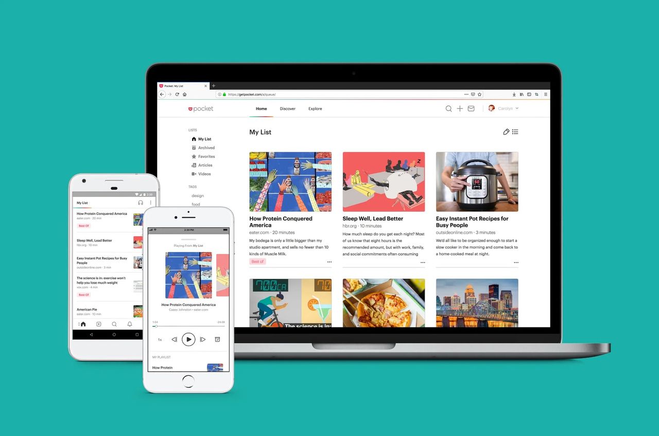 Mozilla lägger ner Pocket