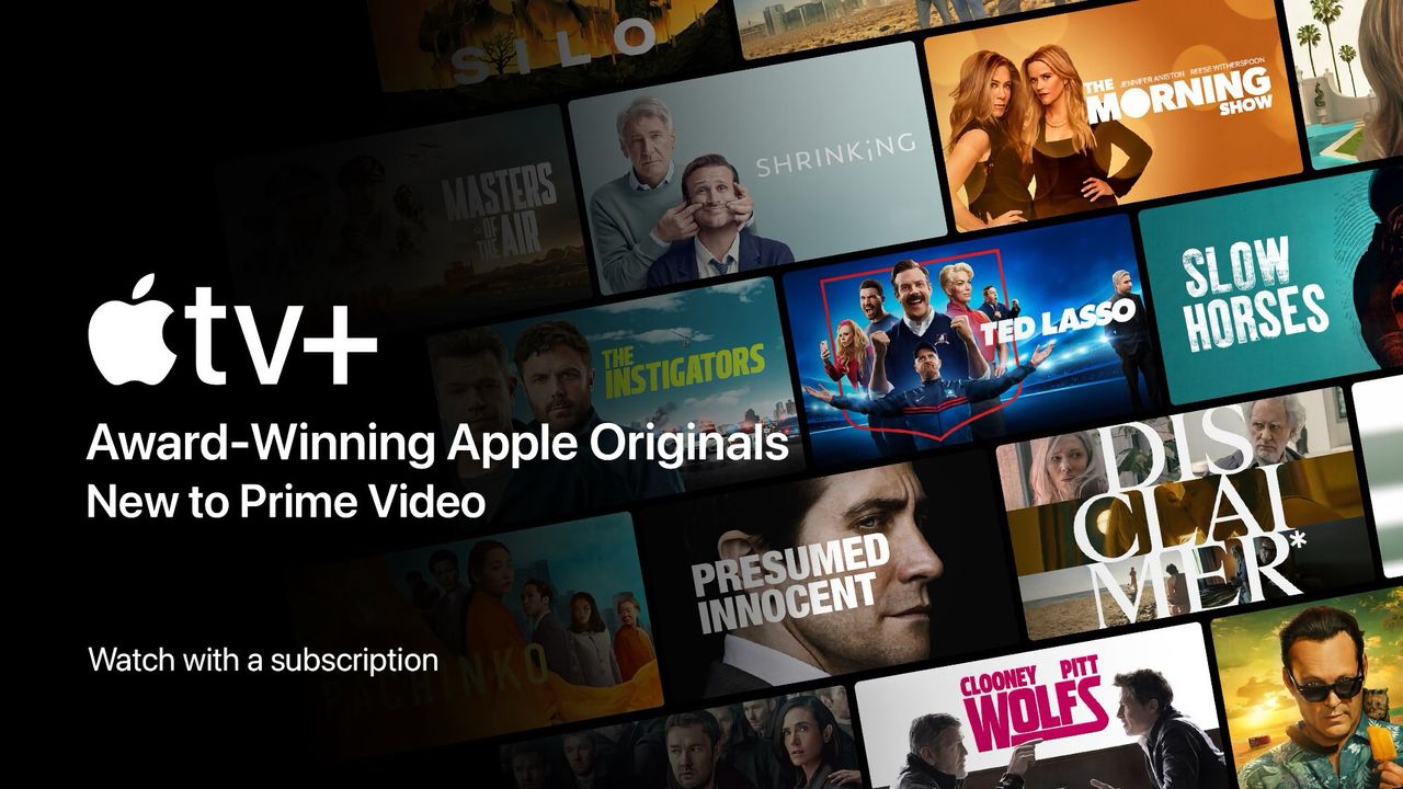 Apple TV+ flyttar in hos Prime Video